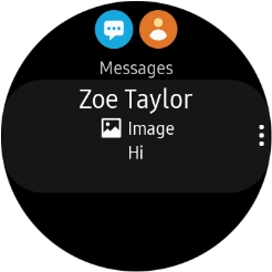 Press the required picture message.