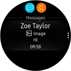 Press the required picture message.