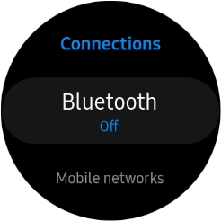 Press Bluetooth.