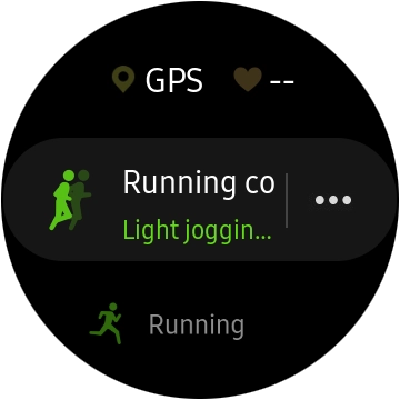 Press the menu icon.