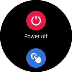 Press Power off.