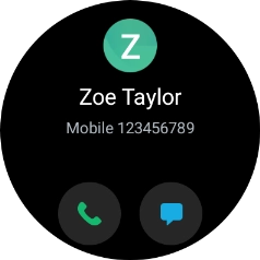 Press the call icon.