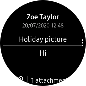 Press the menu icon.