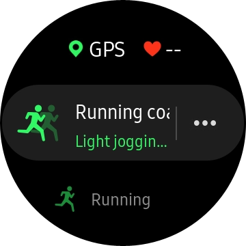 Press the menu icon.
