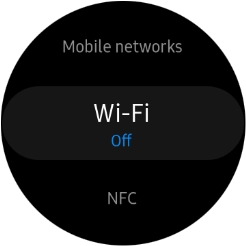 Press Wi-Fi.
