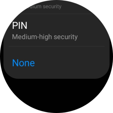 Press None.