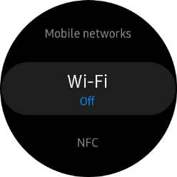 Press Wi-Fi.
