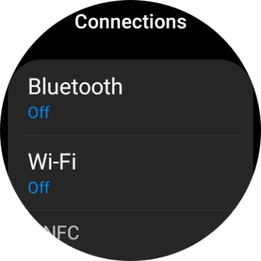 Press Wi-Fi.