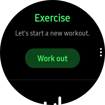 Press Work out.
