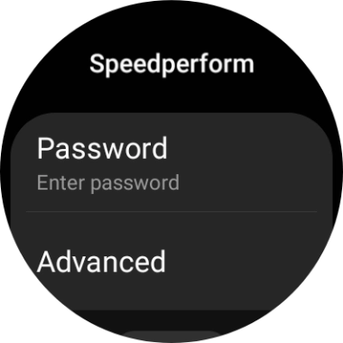 Press Password.