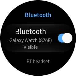 Press BT headset.