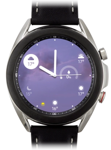 Image 1: Samsung Galaxy Watch3 in Silver Large product image