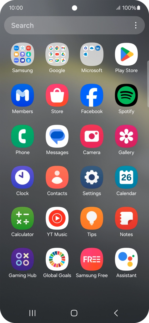Press Play Store.