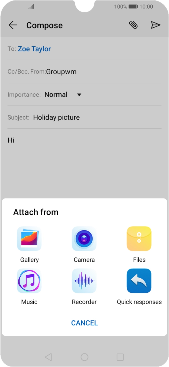 Press Files and go to the required folder.