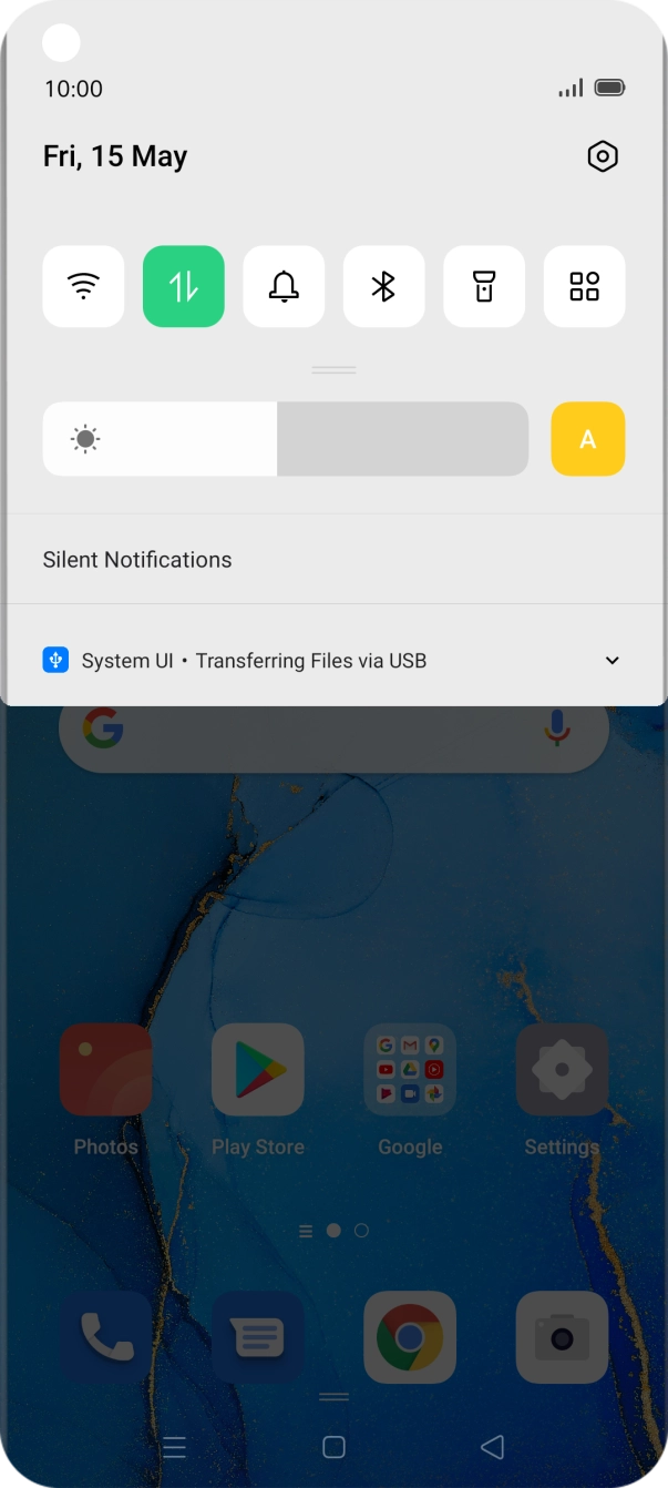 Press System UI.