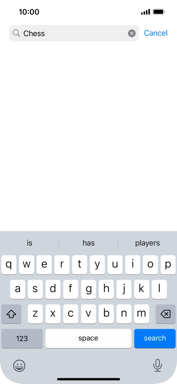 Press search.