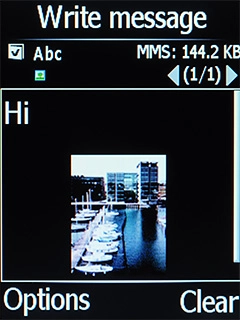 Press the Navigation key. Press the Navigation key.