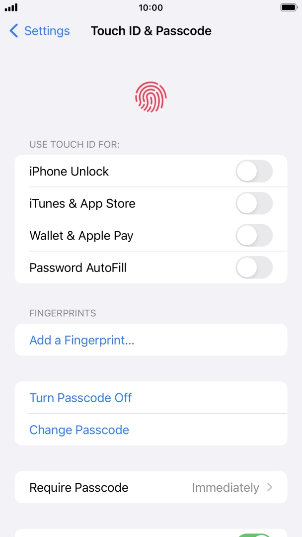 Press Turn Passcode Off and key in the phone lock code. Press Turn Passcode Off and key in the phone lock code.