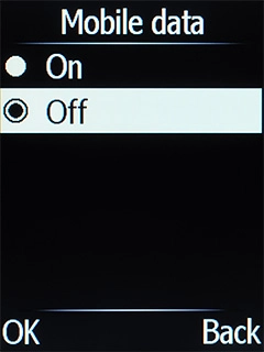 Select On.