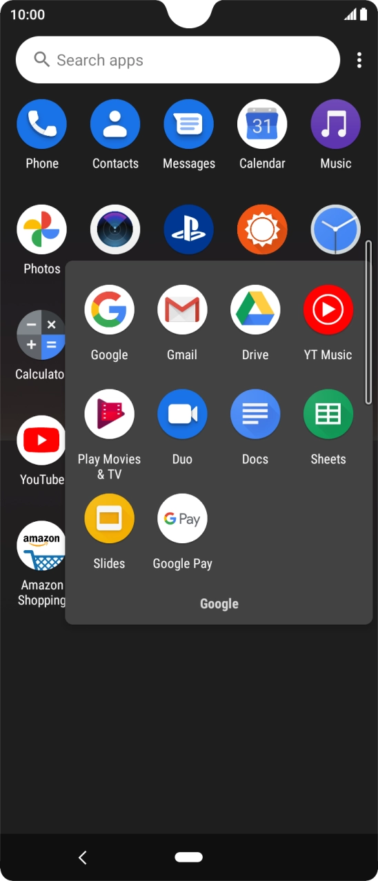 Press Gmail.