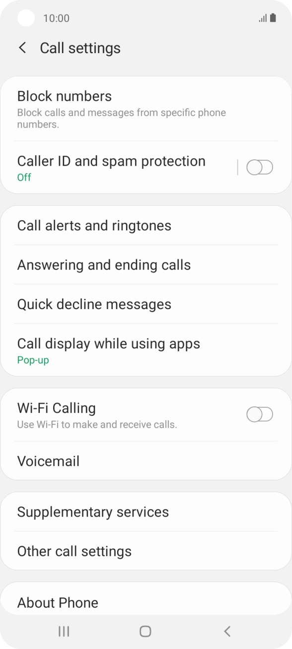 Press Voicemail.