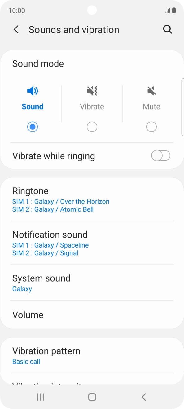 Press Ringtone.