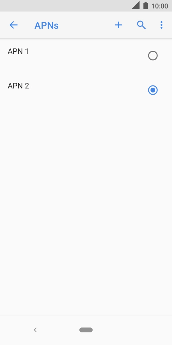 Press the Home key to return to the home screen. Press the Home key to return to the home screen.