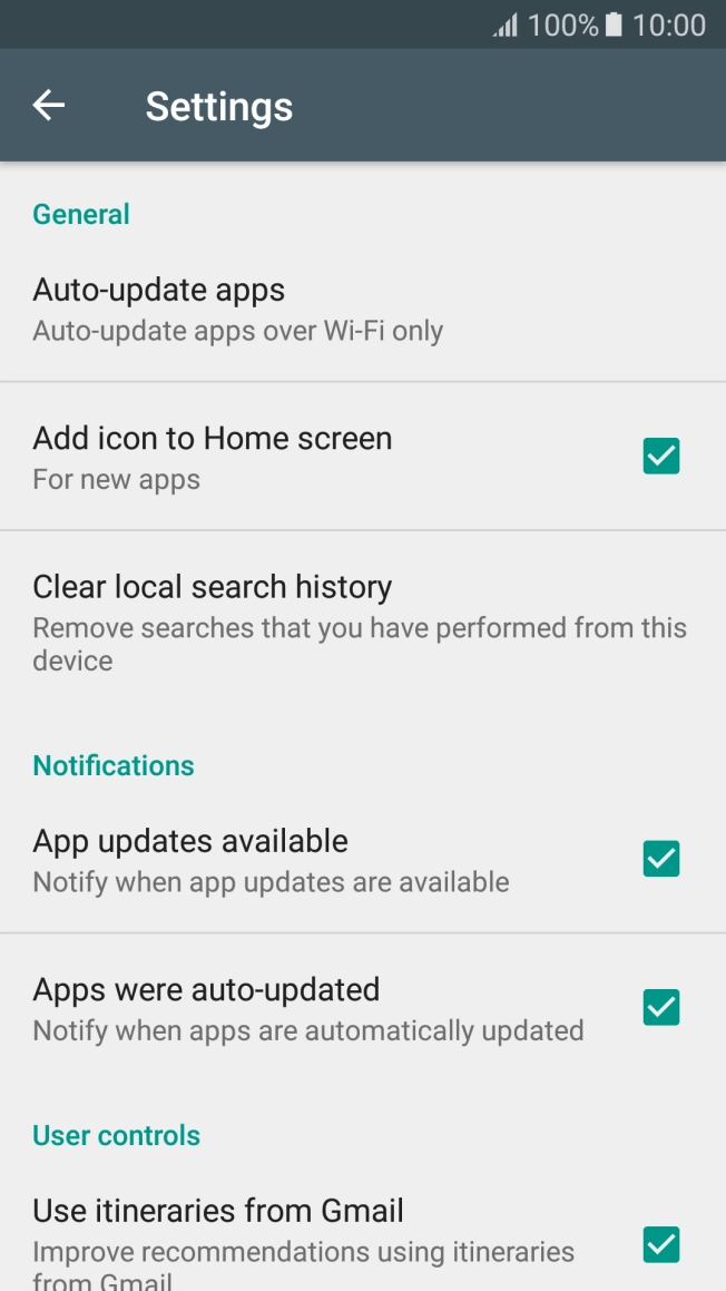 Press Auto-update apps. Press Auto-update apps.
