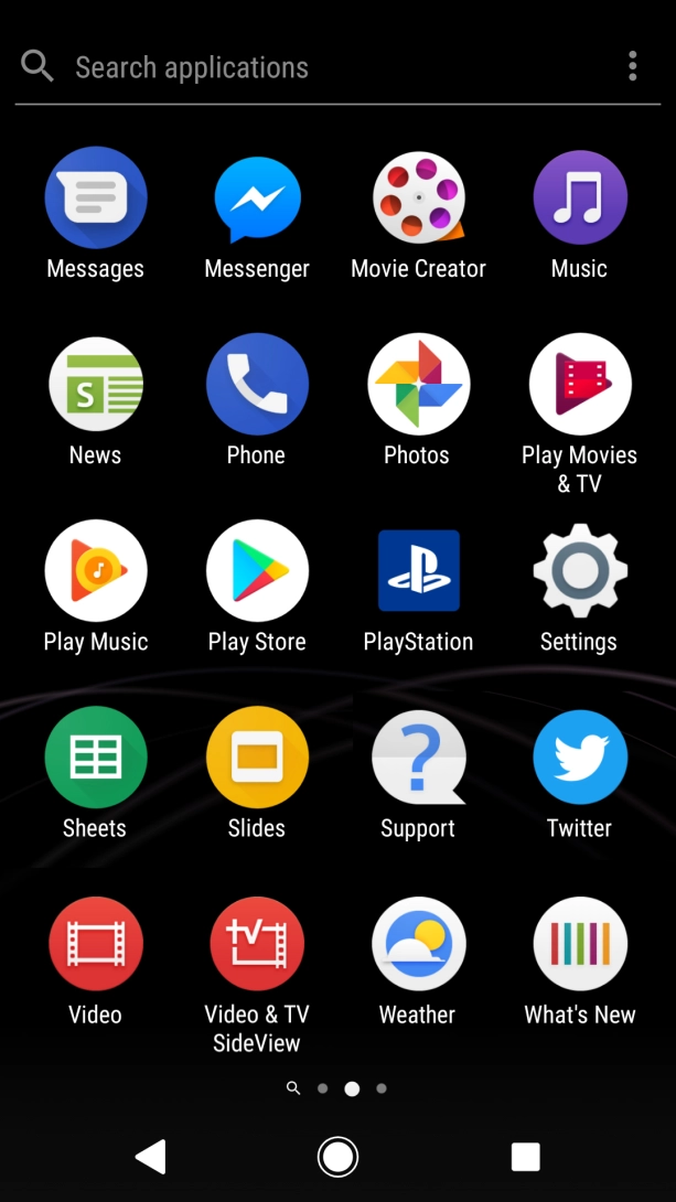 Press Play Store.