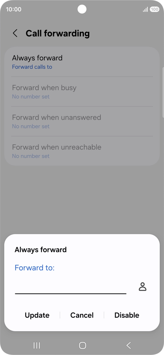Press Disable. Press Disable.