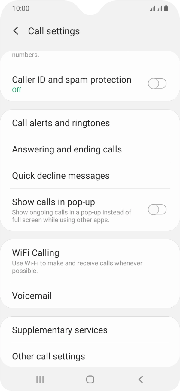 Press Voicemail.