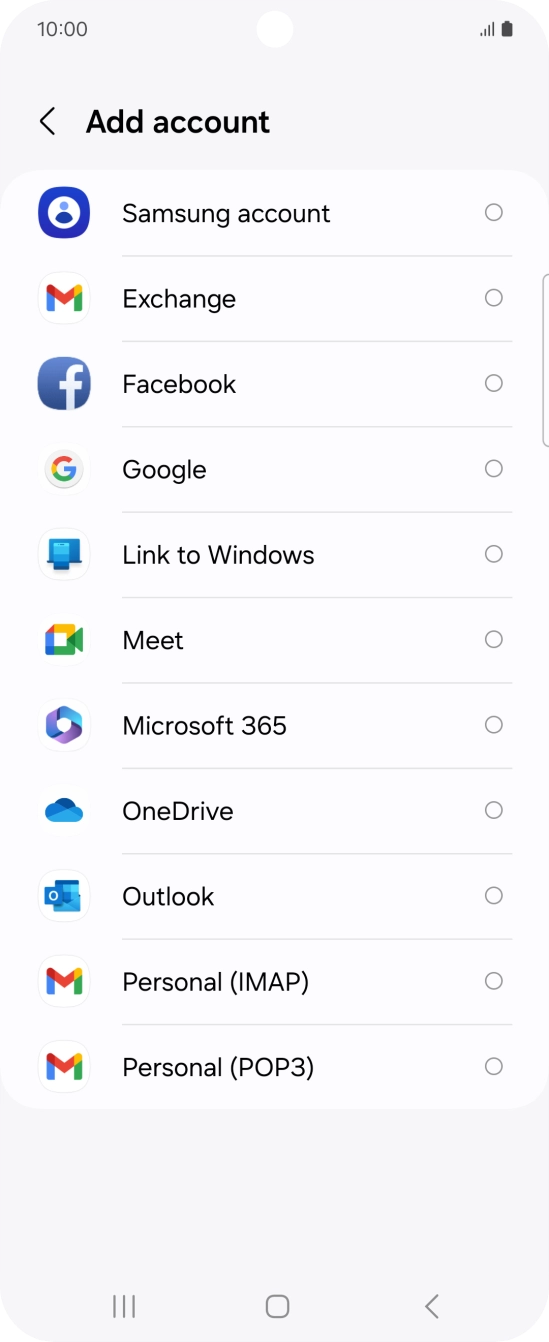 Press Google.