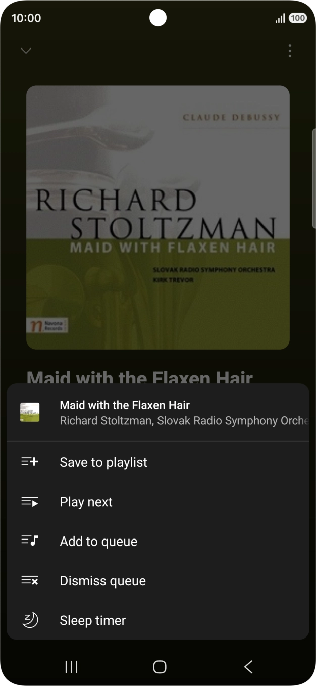 Press the add icon.