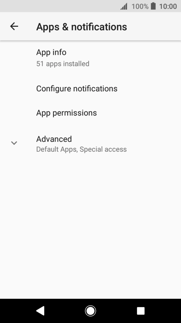 Press Configure notifications.