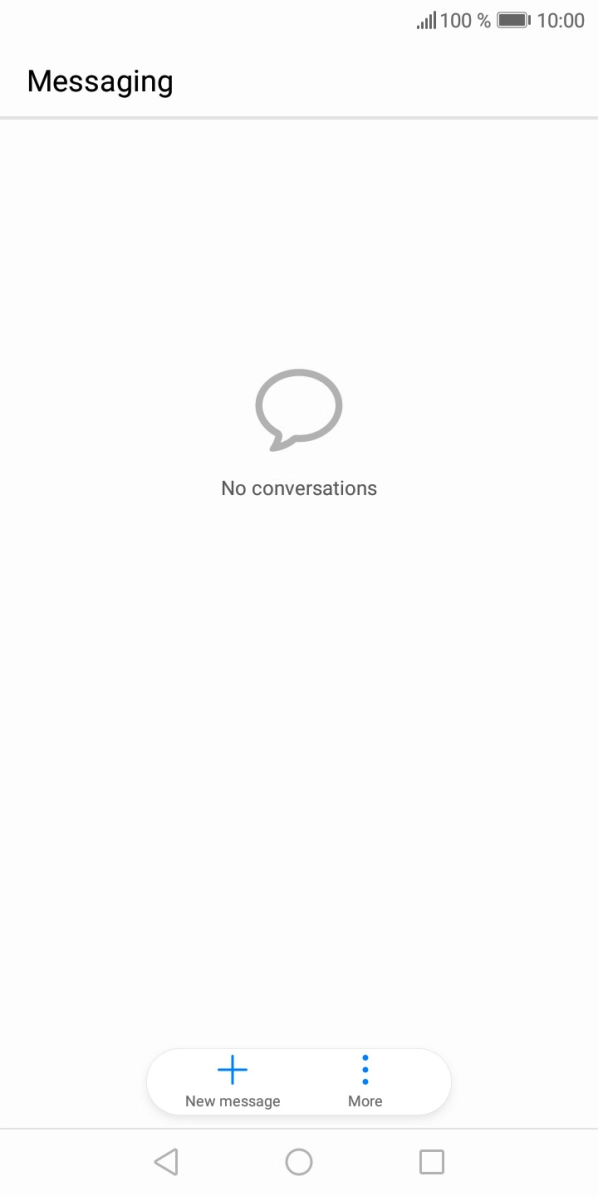 Press New message. Press New message.