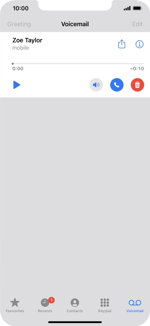 Press the play icon. Press the play icon.