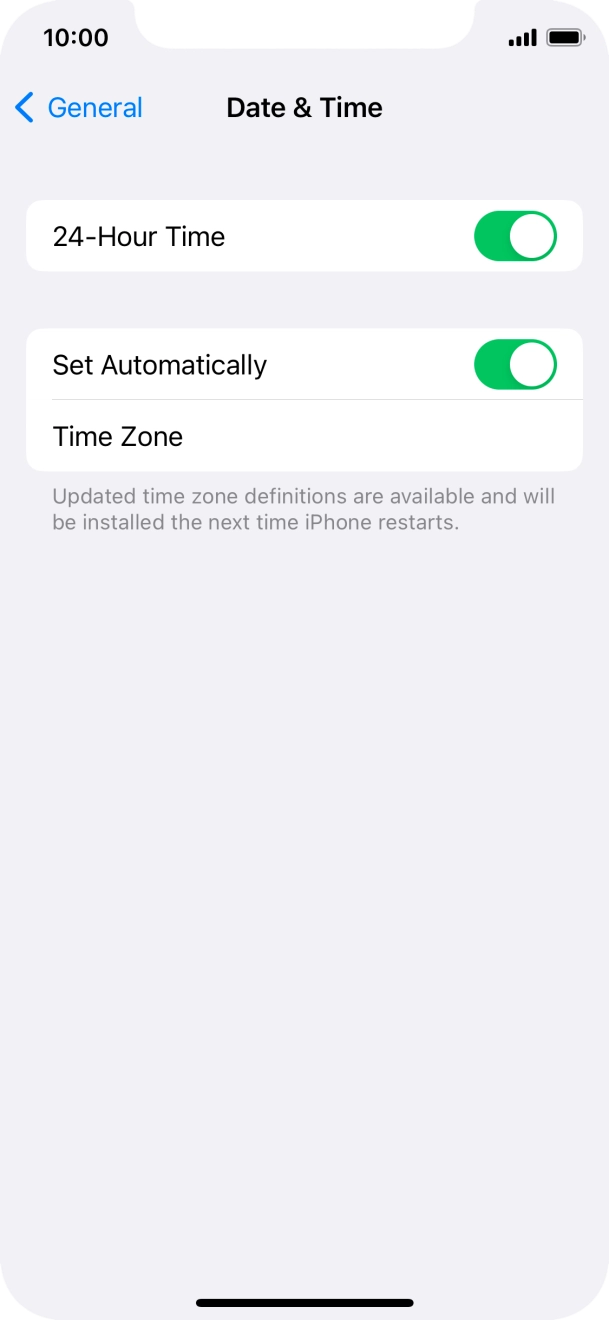 Slide your finger upwards starting from the bottom of the screen to return to the home screen.