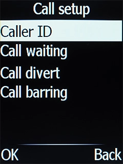 Select Call barring. Select Call barring.
