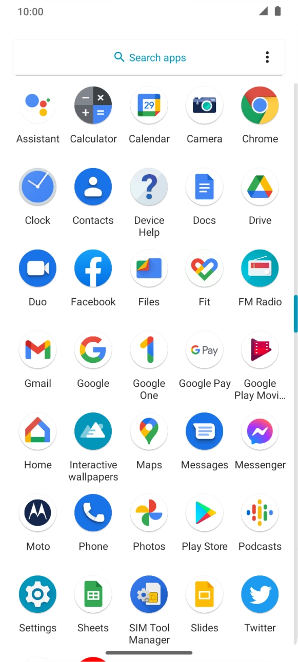 Press Gmail.