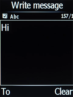 Press the Navigation key. Press the Navigation key.