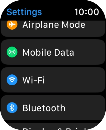 Press Wi-Fi. Press Wi-Fi.