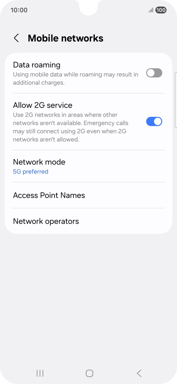 Press Network operators. Press Network operators.