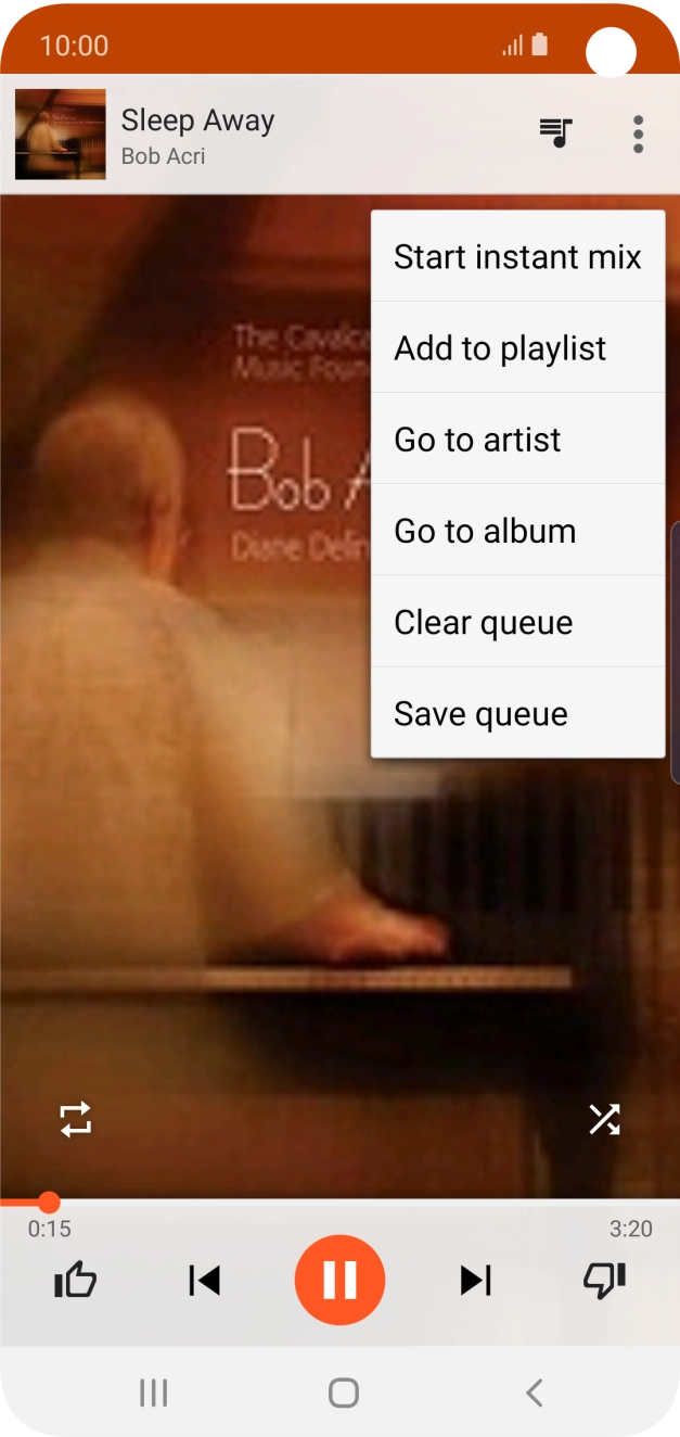Press Add to playlist. Press Add to playlist.