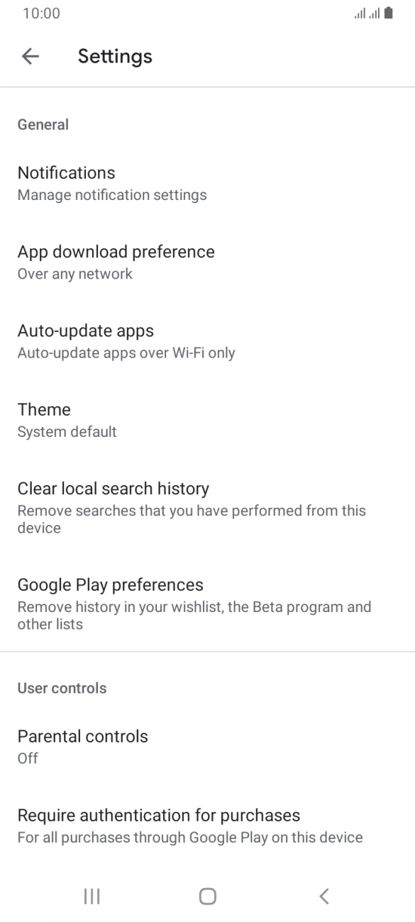 Press Auto-update apps. Press Auto-update apps.