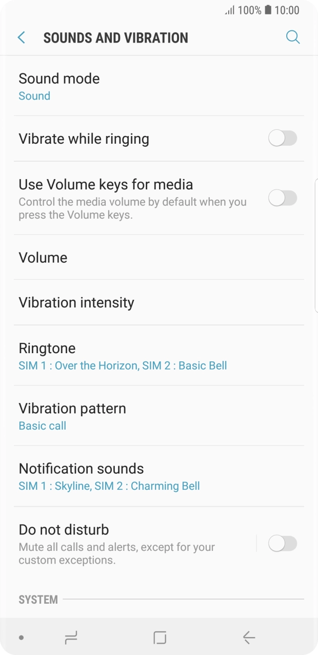 Press Ringtone.