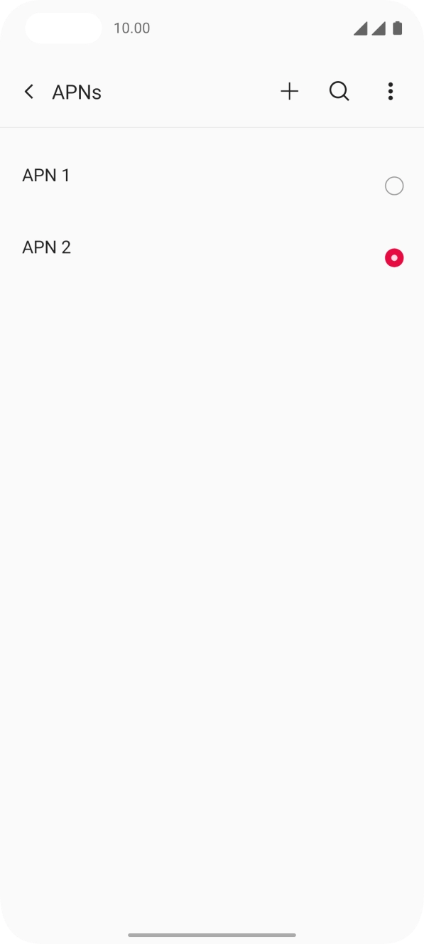 Slide your finger upwards starting from the bottom of the screen to return to the home screen.