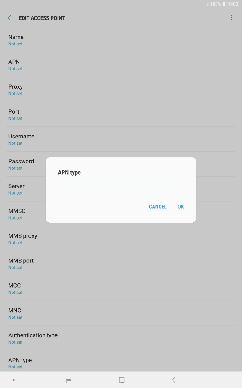 Key in mms and press OK. Key in mms and press OK.