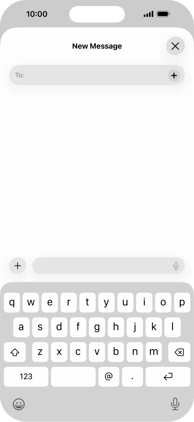 Press the add icon.