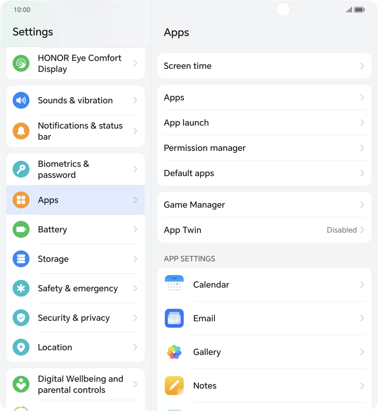 Press Apps.