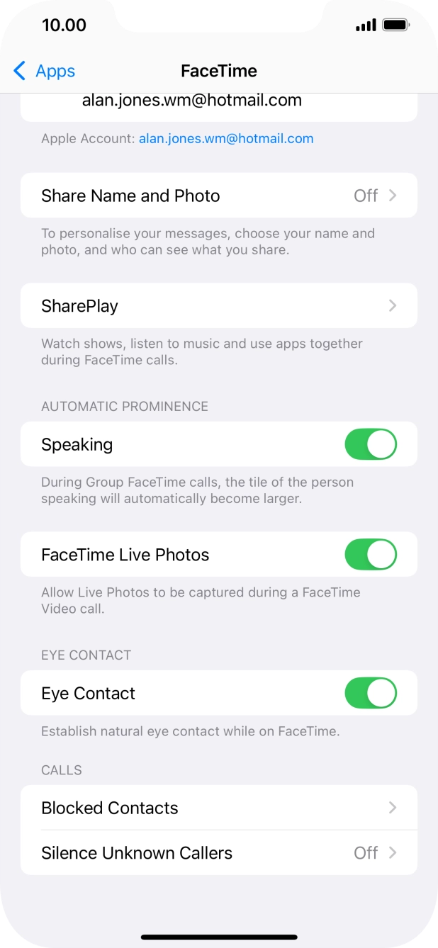 Press SharePlay.